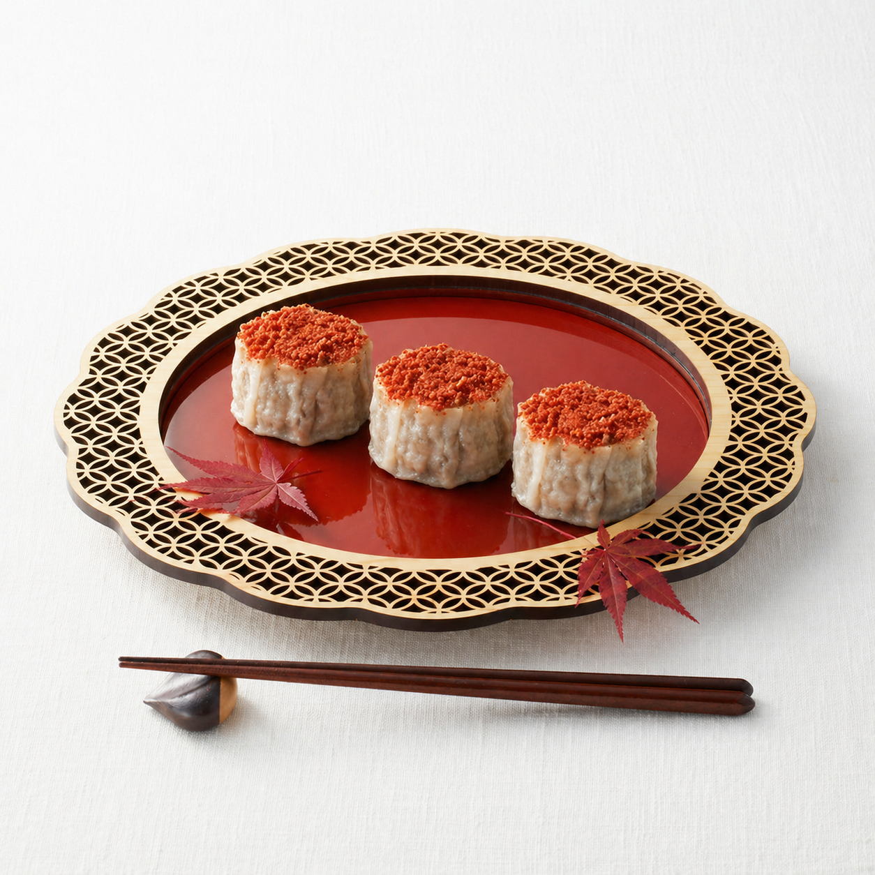 辛党専用焼売「鬼辛焼売」皿盛り